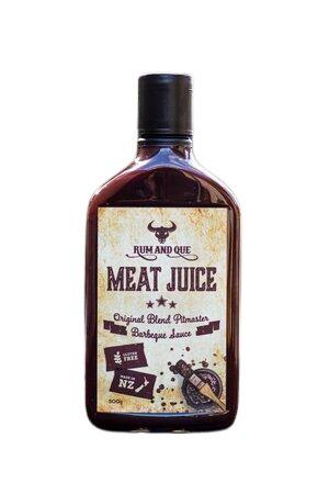 Rum and Que "Meat Juice" BBQ Sauce
